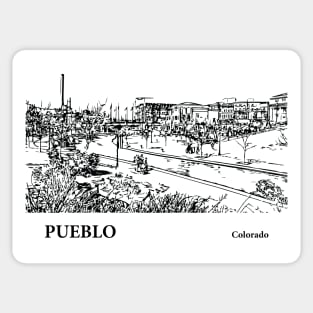 Pueblo Colorado Sticker